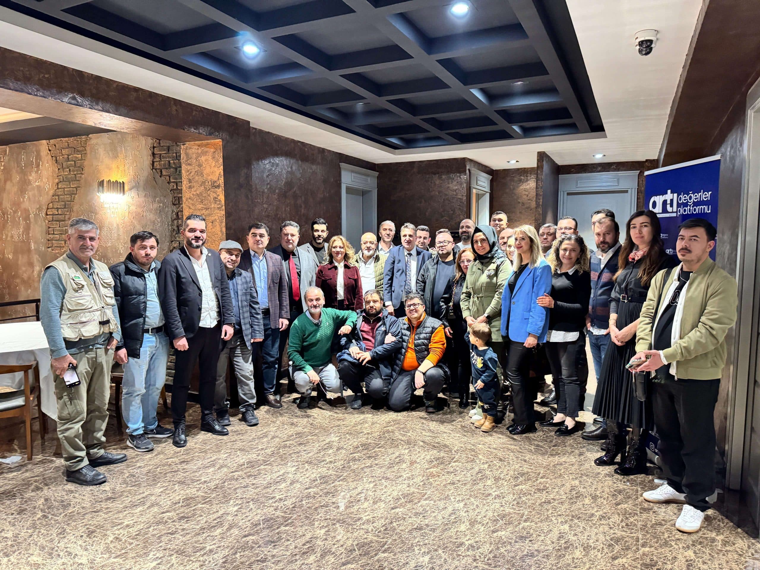 Artı Değerler Platformu Konya'da Basın Mensuplarıyla İftar Programında Buluştu