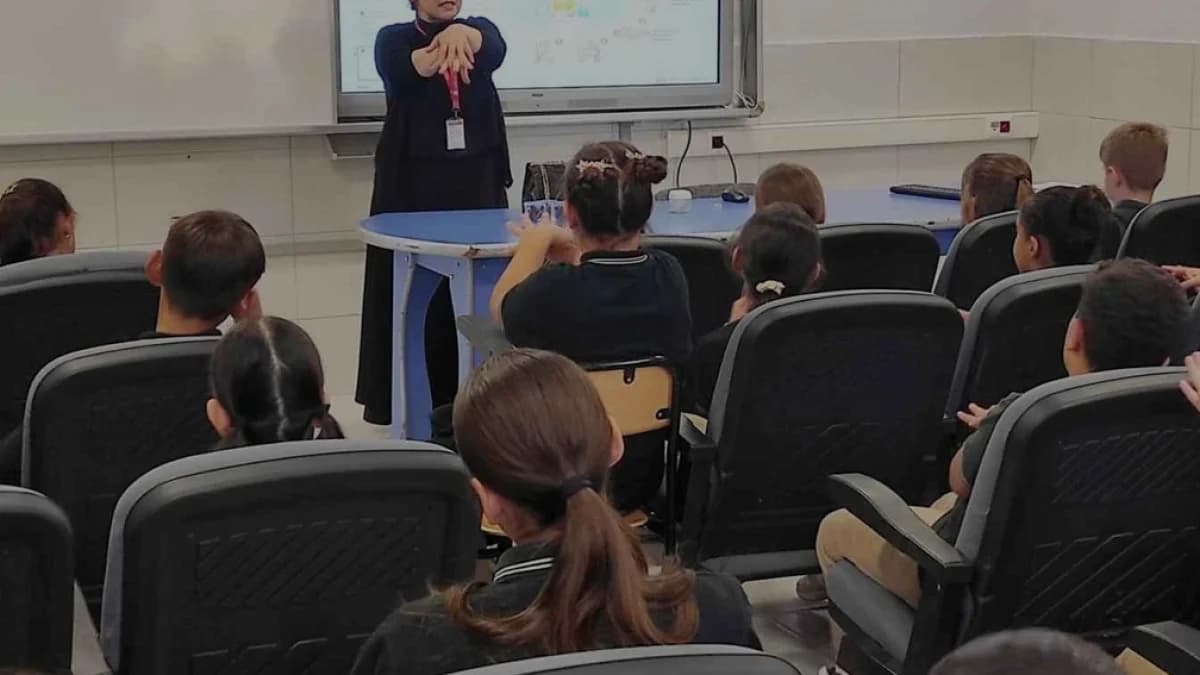 Karapınar İlçe Sağlık Müdürlüğünden Öğrencilere Sağlık Eğitimi