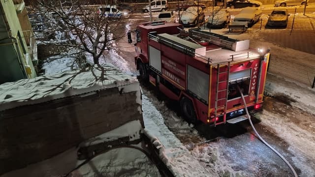 Seydişehir'de bir evde çıkan yangın hasara neden oldu