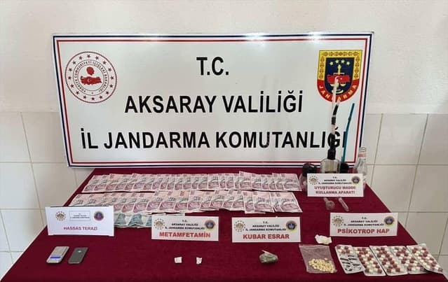 Aksaray'da Uyuşturucu Operasyonu: 2 Zanlı Tutuklandı