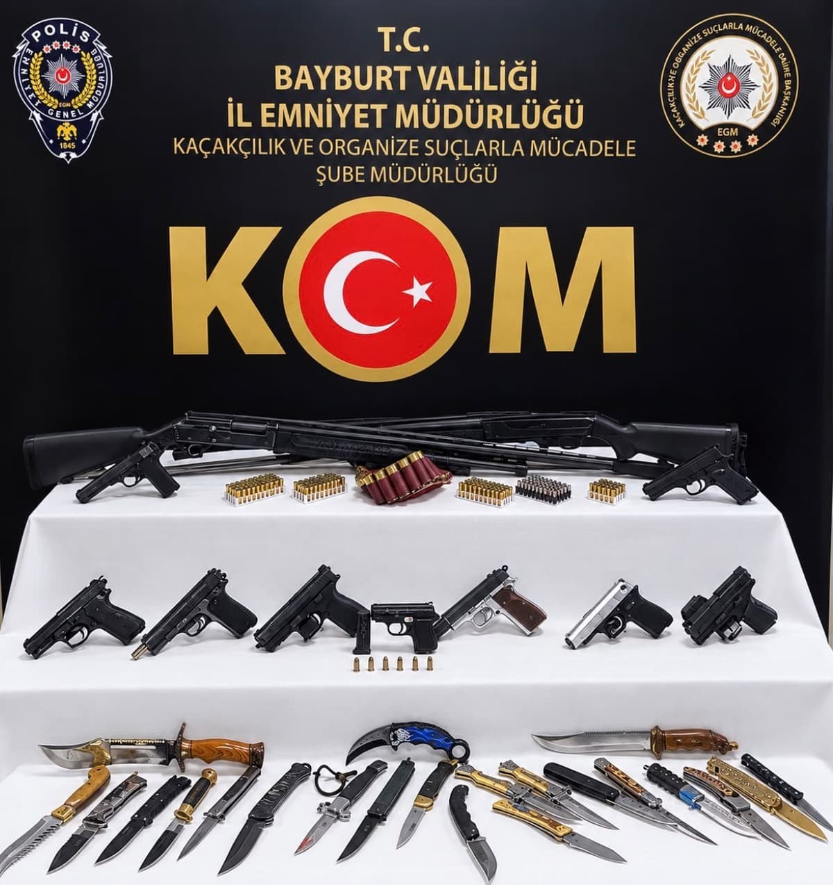 Bayburt ve Konya'da Silah Ticareti Operasyonu: 1 Kişi Tutuklandı