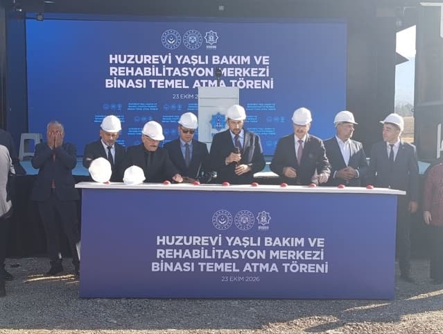 Beyşehir'de Göl Manzaralı Huzurevinin Temeli Törenle Atıldı