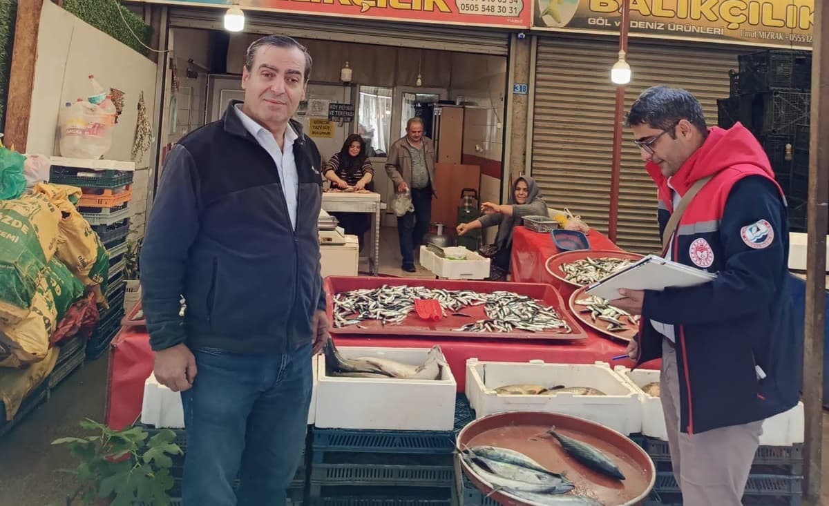 Beyşehir'de Su Ürünleri Satış Noktalarına Sıkı Denetim