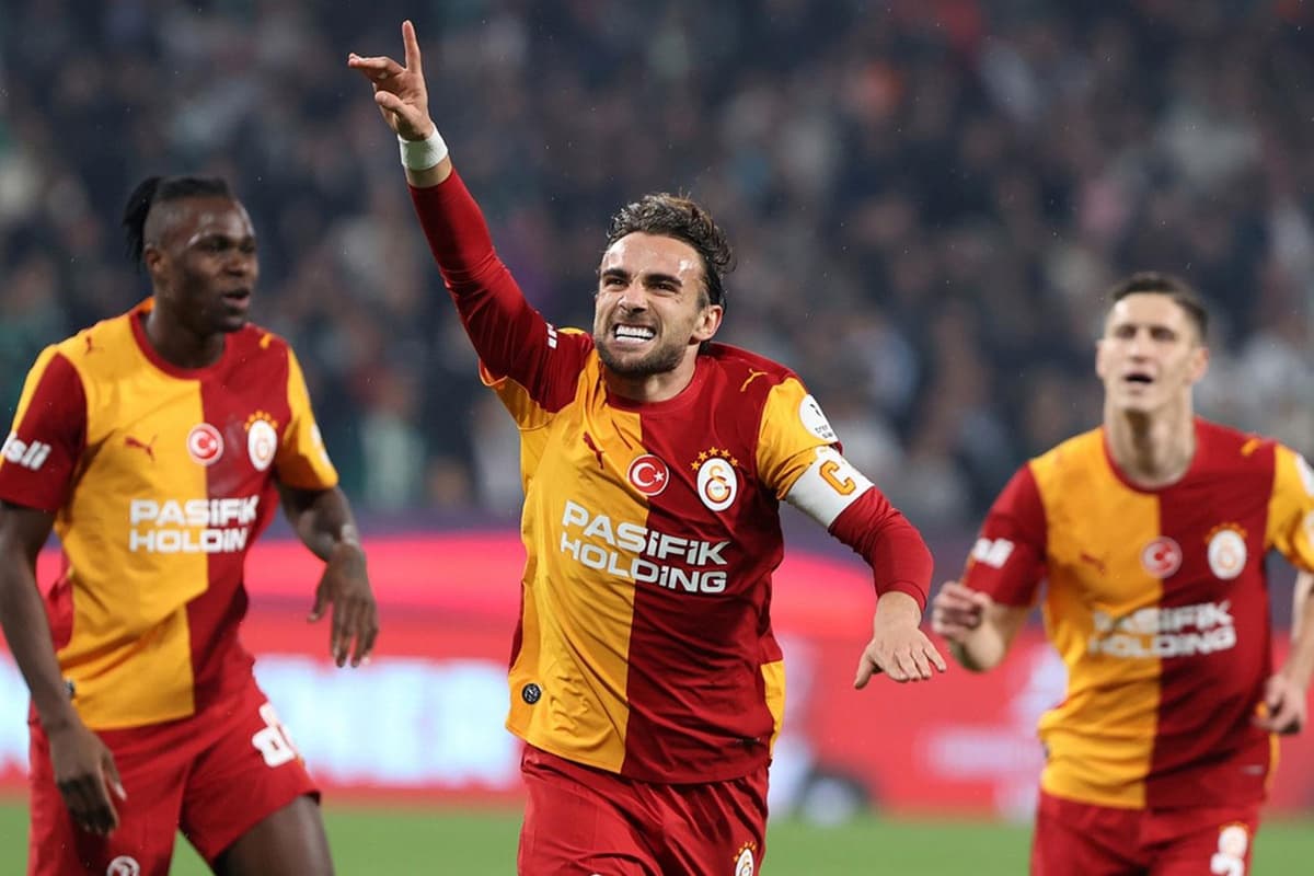 Galatasaray Konya Deplasmanından 4 Golle Döndü
