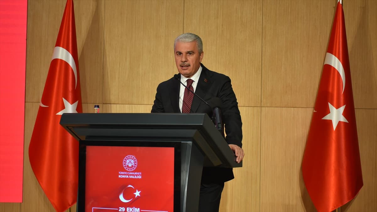 Konya'da Cumhuriyet Bayramı İçin Anlamlı Resepsiyon Düzenlendi