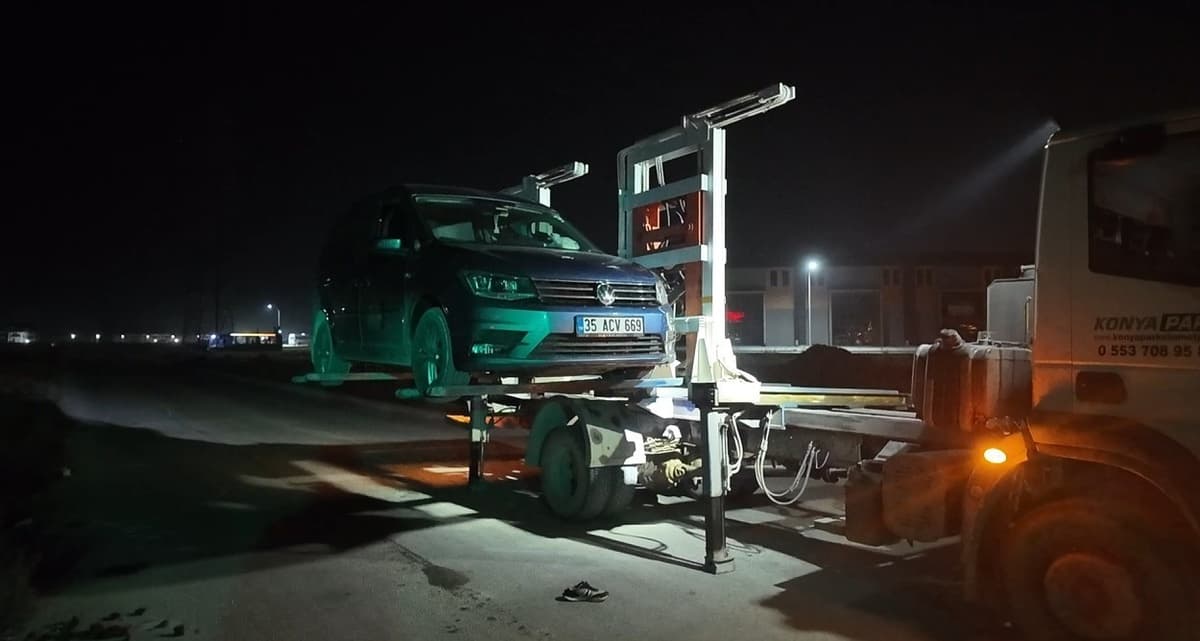 Konya'da Polisten Kaçan Alkollü Sürücüye 343 Bin TL Ceza