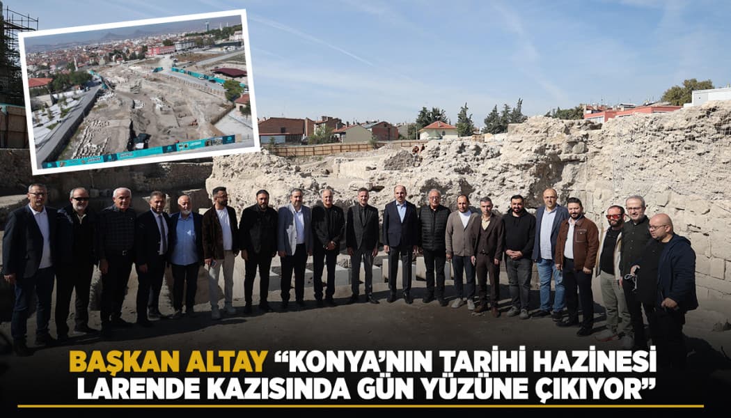 Larende Kazısında Tarihi Miras Gün Yüzüne Çıkıyor: 25 Metrelik Kapı ve Surlar Ortaya Çıkarıldı