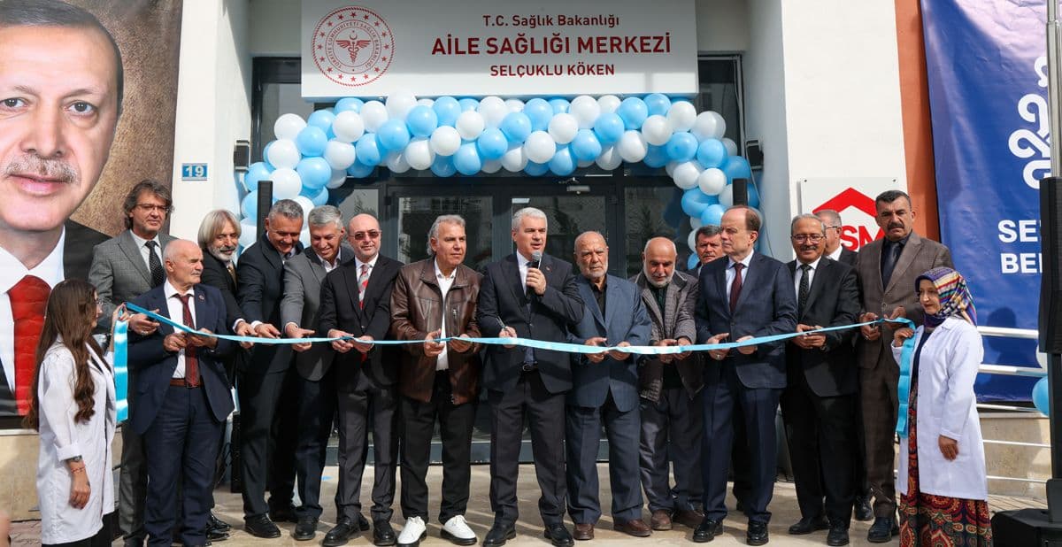 Selçuklu Köken Aile Sağlığı Merkezi Hizmete Açıldı