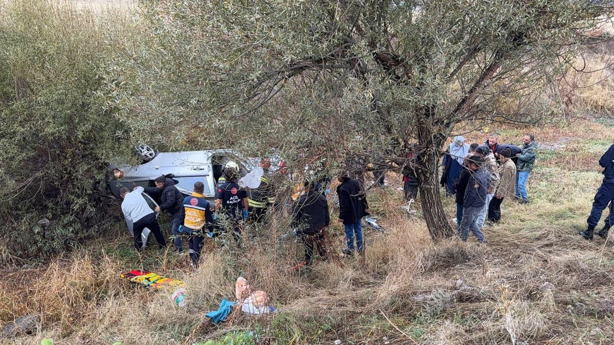 Seydişehir'de Otomobil Şarampole Yuvarlandı: 5 Yaralı