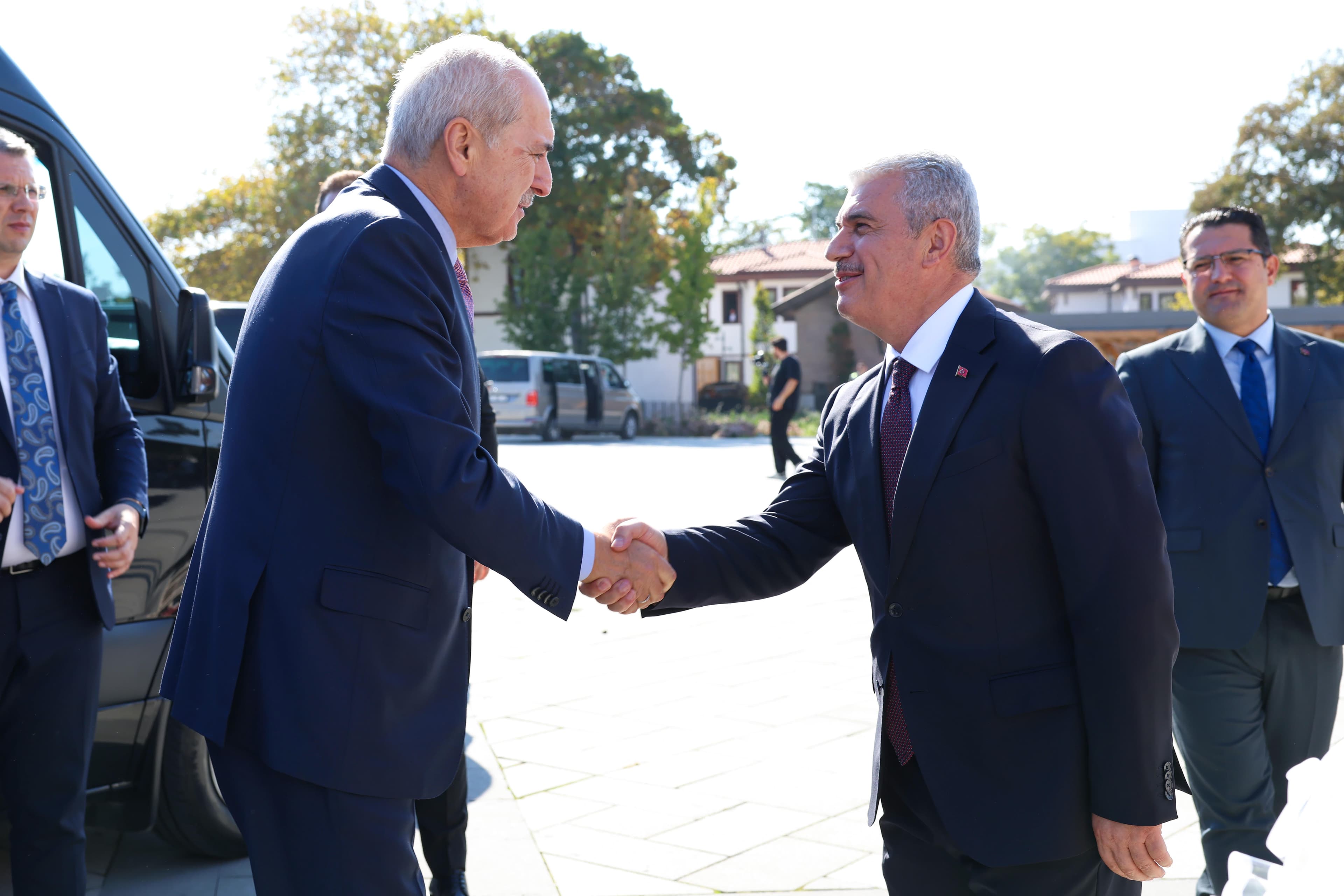 TBMM Başkanı Numan Kurtulmuş Konya Valiliğini Ziyaret Etti