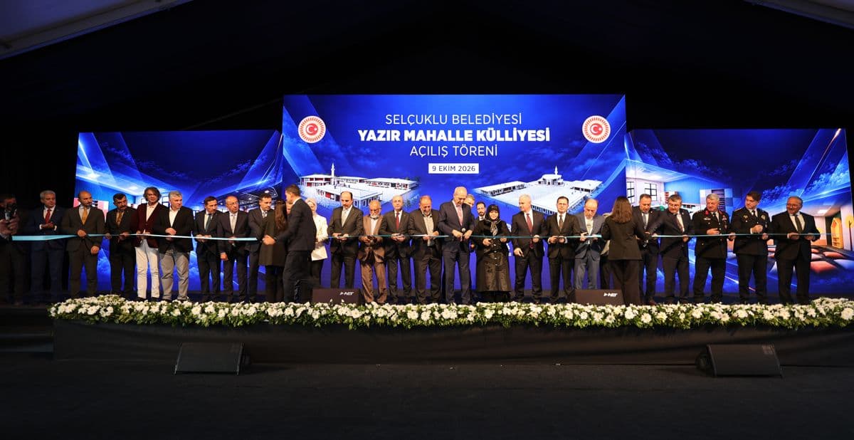 TBMM Başkanı Numan Kurtulmuş Selçuklu'da Yazır Mahalle Külliyesi'nin Açılışını Yaptı