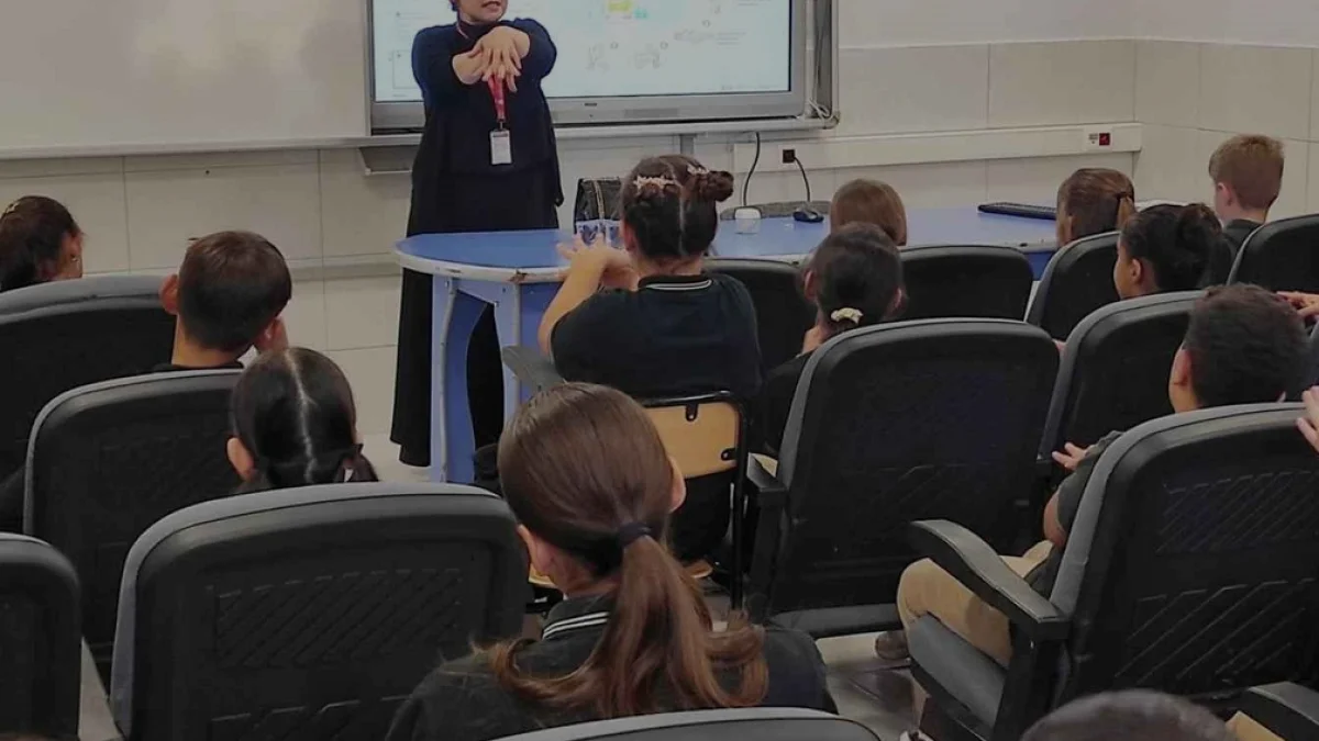 Karapınar İlçe Sağlık Müdürlüğünden Öğrencilere Sağlık Eğitimi